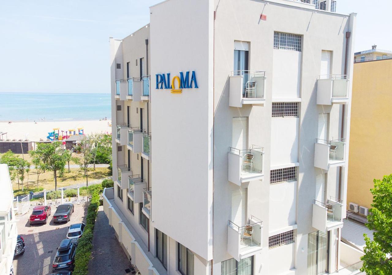 Hotel Paloma Beach Front Chiringuitos Time Rimini Exterior foto