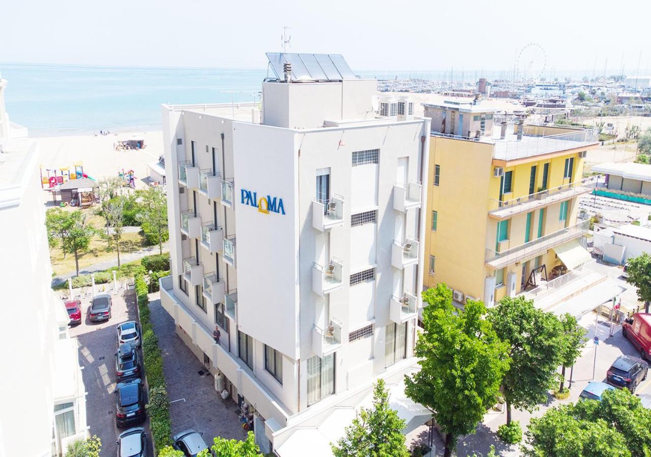 Hotel Paloma Beach Front Chiringuitos Time Rimini Exterior foto