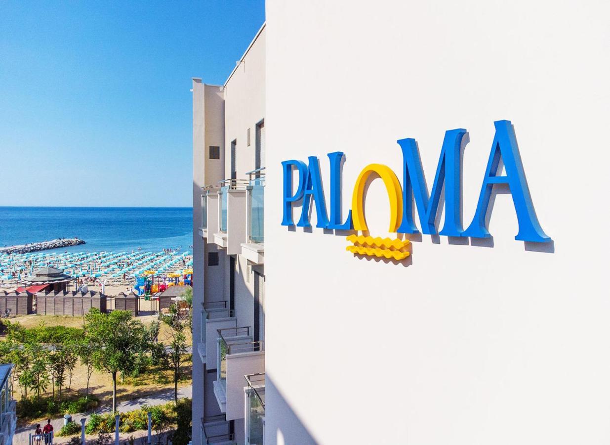 Hotel Paloma Beach Front Chiringuitos Time Rimini Exterior foto