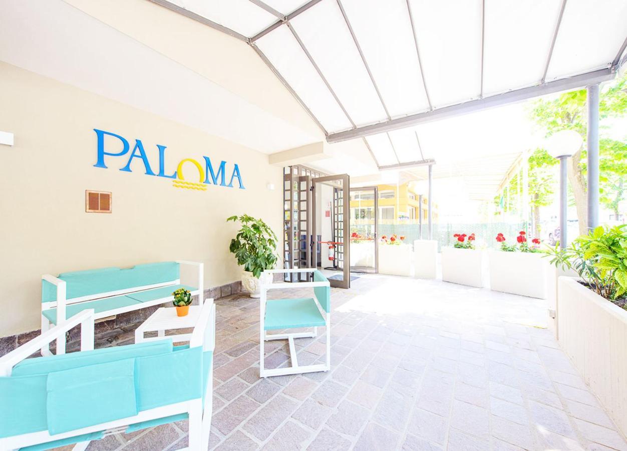 Hotel Paloma Beach Front Chiringuitos Time Rimini Exterior foto